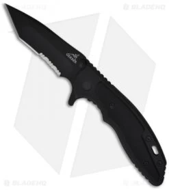 Gerber Torch II Tanto Liner Lock Knife (3.5" Black Serr) 22-01586