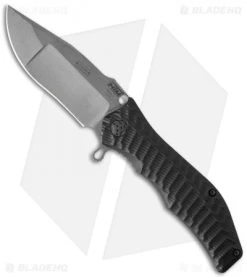 HTM Gun Hammer Bowie Spring Assisted Knife (3.5" BB Compound)