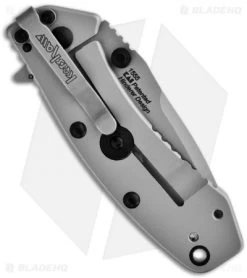 Kershaw Cryo Assisted Opening Knife (2.75" Bead Blast) 1555 -Buck Knives Store kershaw cryo 1555 back