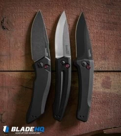Kershaw Launch 1 Automatic Knife Black Aluminum (3.4" BlackWash) 7100BW 16 Kershaw Launch 1 Automatic Knife Black Aluminum (3.4" BlackWash) 7100BW -Buck Knives Store kershaw launch 1 blackwash 2 sw 3 blk dl