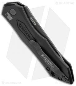 Kershaw Launch 6 Automatic Knife (3.75" Black) 7800BLK -Buck Knives Store kershaw launch auto blk 7800blk side cm