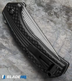 Kershaw Portal Assisted Opening Flipper Knife (3.375" Stonewash) 8600 -Buck Knives Store kershaw portal 8600 BHQ 34468 dl side