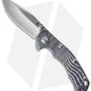 Kizer River Cat Frame Lock Knife Anodized Titanium (3.375" Stonewash) Ki4456A2 -Buck Knives Store kizer ki4456a2 cm