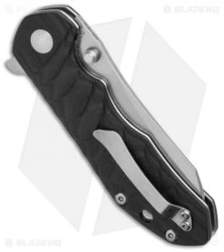 Kizer Vanguard Series Sovereign Flipper Knife Black G10 (3.6" Stonewash) V4423A1 -Buck Knives Store kizer sovereign a1 side cm