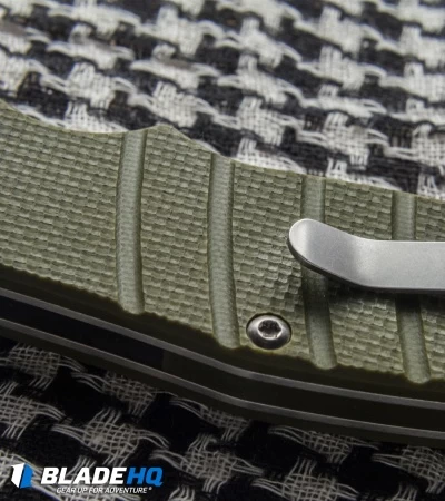 Kizer Vanguard Laconico Intrepid Flipper Green G-10 Knife (3.625" Satin) V4468A2 7 Kizer Vanguard Laconico Intrepid Flipper Green G-10 Knife (3.625" Satin) V4468A2 - Image 5
