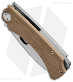 Medford Colonial G Frame Lock Knife Coyote G-10 (3.5" Stonewash) MKT 6 Medford Colonial G Frame Lock Knife Coyote G-10 (3.5" Stonewash) MKT -Buck Knives Store medford coln g tan BHQ 36417 jr spine