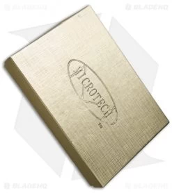 Microtech Socom M/A Tanto Folding Knife (4" Black Serr) 05/1997 -Buck Knives Store microtech box 2 cm