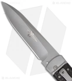 Marfione Custom OSS Cobra Lever Lock Knife Carbon Fiber (Bead Blast/Spear Point) -Buck Knives Store microtech cobra spear point prototype blade