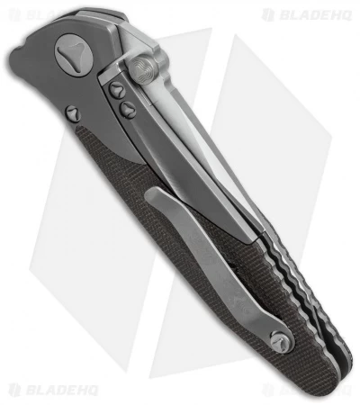 Marfione Custom Socom Bravo Tanto Knife Canvas Micarta (4" Mirror) 4 Marfione Custom Socom Bravo Tanto Knife Canvas Micarta (4" Mirror) - Image 2