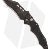 Vintage Microtech Vector Automatic Knife (3.1" Black Plain) 7/99 -Buck Knives Store microtech vector auto black 300108