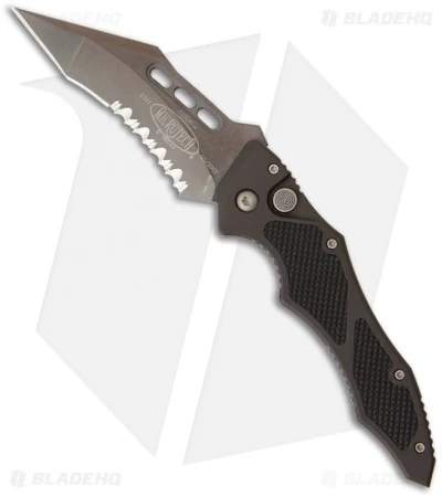 Vintage Microtech Vector Automatic Knife (3.1" Black Serr) 05/2002 3 Vintage Microtech Vector Automatic Knife (3.1" Black Serr) 05/2002