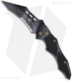 Microtech Urban Camo Vector Automatic Knife (3.95" Serr) 132-2UC