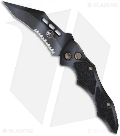 Microtech Urban Camo Vector Automatic Knife (3.95" Serr) 132-2UC 3 Microtech Urban Camo Vector Automatic Knife (3.95" Serr) 132-2UC