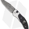 Protech Steel & Skull Custom Doru Automatic Knife (3.5" Damascus)