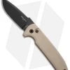 Pro-Tech Les George Rockeye Automatic Knife Desert Tan (3.375" Black) -Buck Knives Store protech lg231 rockeye auto desert tan