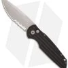 Pro-Tech Tactical Response III Black TR-3 PS W/ Grooves (3.5" Bead Blast Serr)