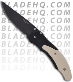 Pro-Tech Defiance D/A Automatic Knife Polished Ivory Micarta (Black PLN) 1852