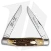 Queen Cutlery Muskrat Traditional Pocket Knife 3.5" Stag 03212 -Buck Knives Store queen cutlery muskrat stag BP 28585 jr