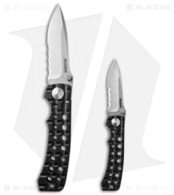 CRKT Ruger Knives Go-N-Heavy Compact Knife (3.5" Stonewash Serr) R1804 -Buck Knives Store ruger knives r1804 size cm