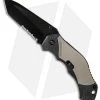 Schrade SCHA4BGTS Tanto Spring Assisted Knife Gray (3.375" Black Serr) -Buck Knives Store schrade scha4bgts