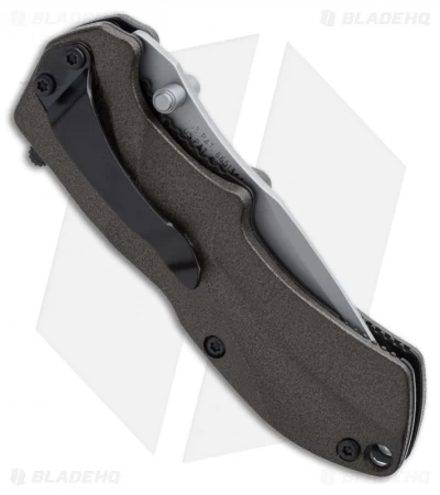 Schrade SCHA7SMBRS Small Spring Assisted Knife Brown (2.5" Bead Blast Serr) 4 Schrade SCHA7SMBRS Small Spring Assisted Knife Brown (2.5" Bead Blast Serr) - Image 2