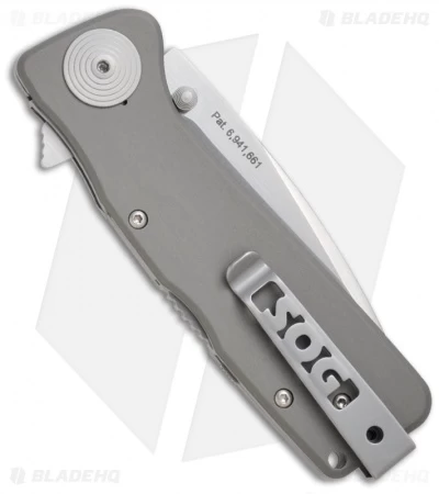 SOG Twitch XL Spring Assisted Knife Graphite (3.25" Satin Serr) TWI-920 4 SOG Twitch XL Spring Assisted Knife Graphite (3.25" Satin Serr) TWI-920 - Image 2