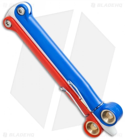 BaliYo By Spyderco Butterfly Pen Fisher Space Pen (Red/White/Blue) USA Made 4 BaliYo By Spyderco Butterfly Pen Fisher Space Pen (Red/White/Blue) USA Made - Image 2