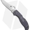 Spyderco Stretch Super Blue Knife Gray FRN (3.5" Satin) C90FPGYE