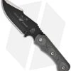 TOPS Knives Eagles Shadow Knife Fixed Blade (3.5" Black Plain) ESH-01