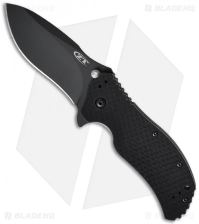 Zero Tolerance 0350 Assisted Opening Knife Black G-10 (3.25" Black) ZT 3 Zero Tolerance 0350 Assisted Opening Knife Black G-10 (3.25" Black) ZT