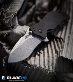 Zero Tolerance 0350SW Assisted Opening Knife Black (3.25" Stonewash) ZT -Buck Knives Store zt 0350sw BHQ 13045 dl